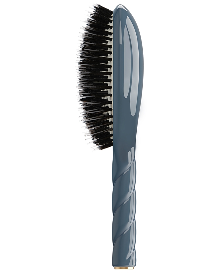 Brosse à Cheveux Sanglier & Nylon Indispensable Bleue I La Bonne Brosse