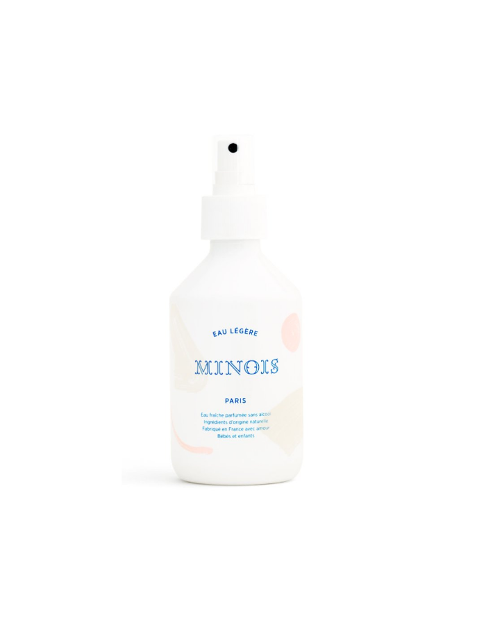 eau legere fraiche parfumee brume visage corps cheveux bebe enfant famille minois fleur d'oranger corner de sophie biarritz