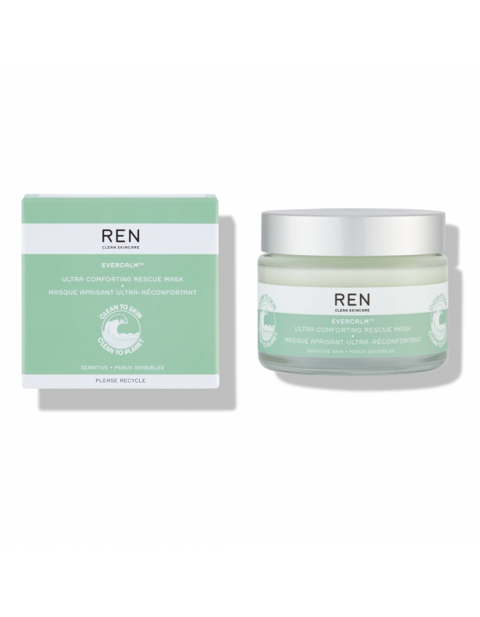 masque apaisant reconfortant evercalm ren skincare