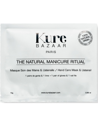 kit manucure ustensible kure bazaar vernis mains naturel bio gant masque soin cuticules hydrate lime