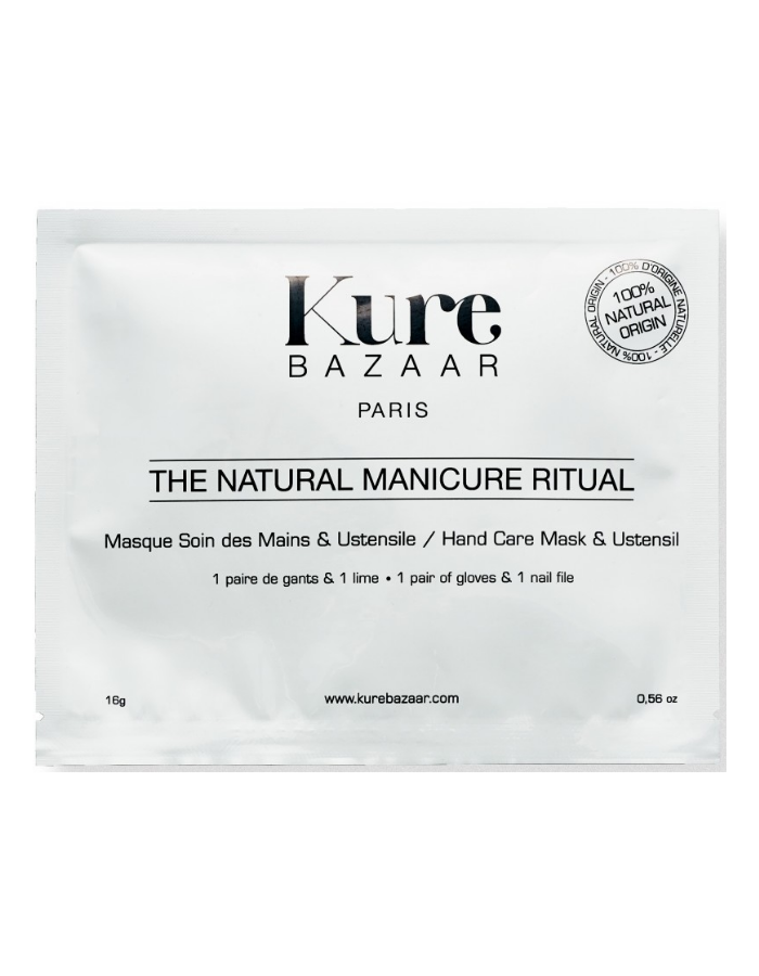 kit manucure ustensible kure bazaar vernis mains naturel bio gant masque soin cuticules hydrate lime